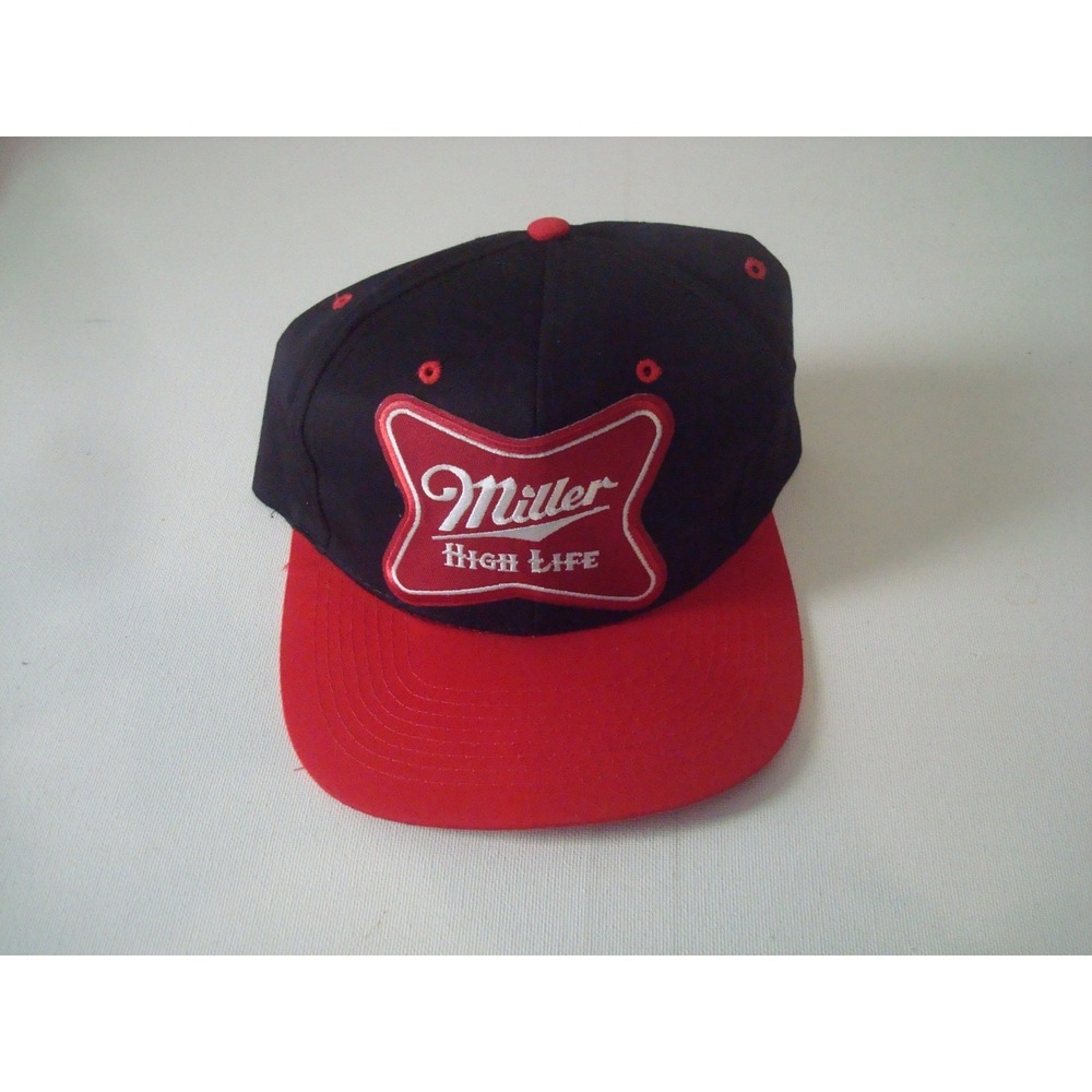MILLER BEER SNAPBACK Y2K 00S NEW HAT CAP VINTAGE DEADSTOCK U1